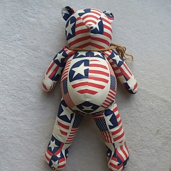 AMERICANNA Stuffed Teddy Bear - Picture 3 of 7